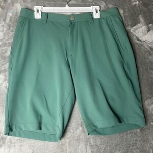 BONOBOS Golf Shorts Teal Green Athletic Fit 10 Inch Inseam Size 33